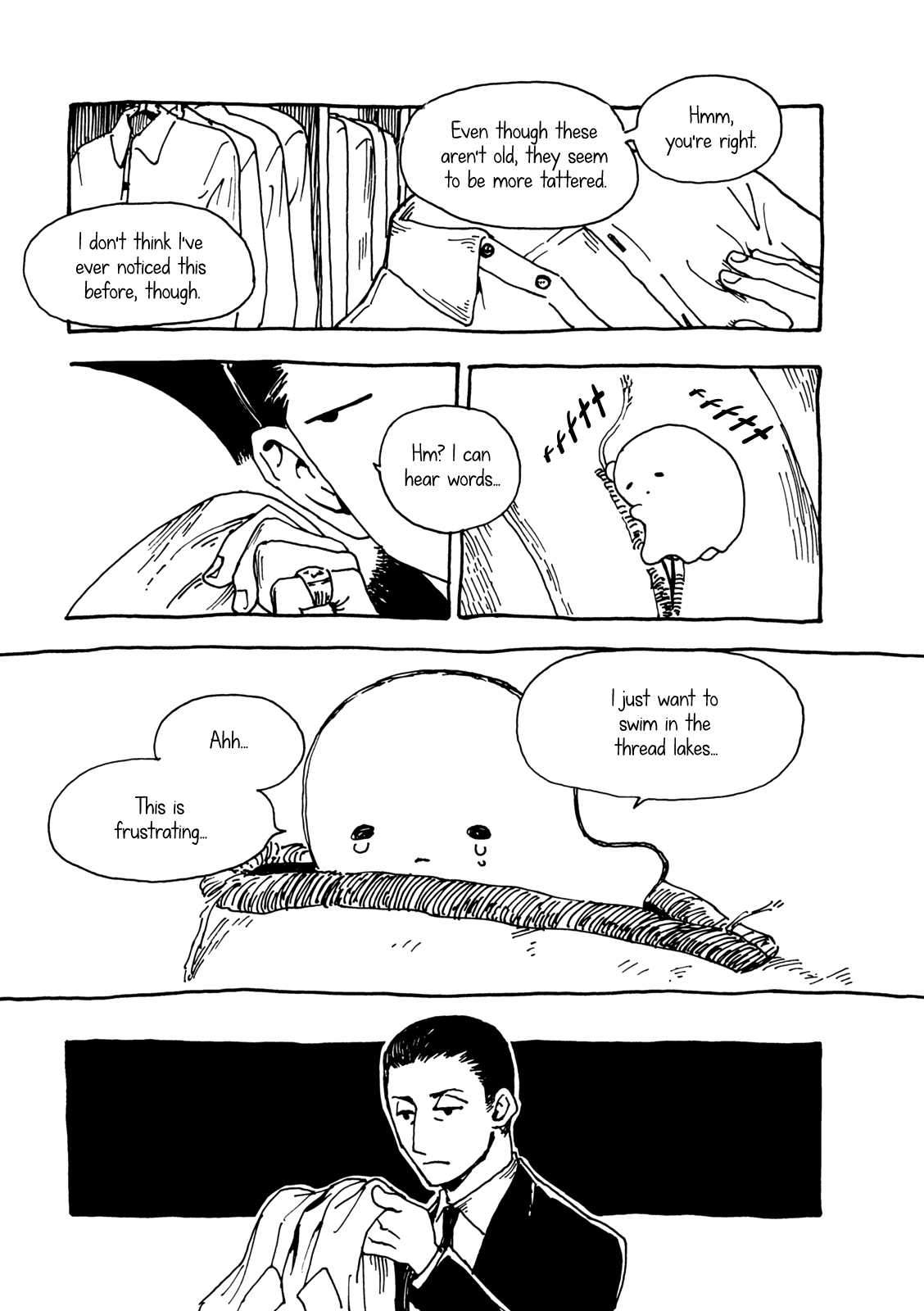 Hedgehog in the King's House Chapter 9.5 page 3 - Chapter 9.5: The Messy Ghost