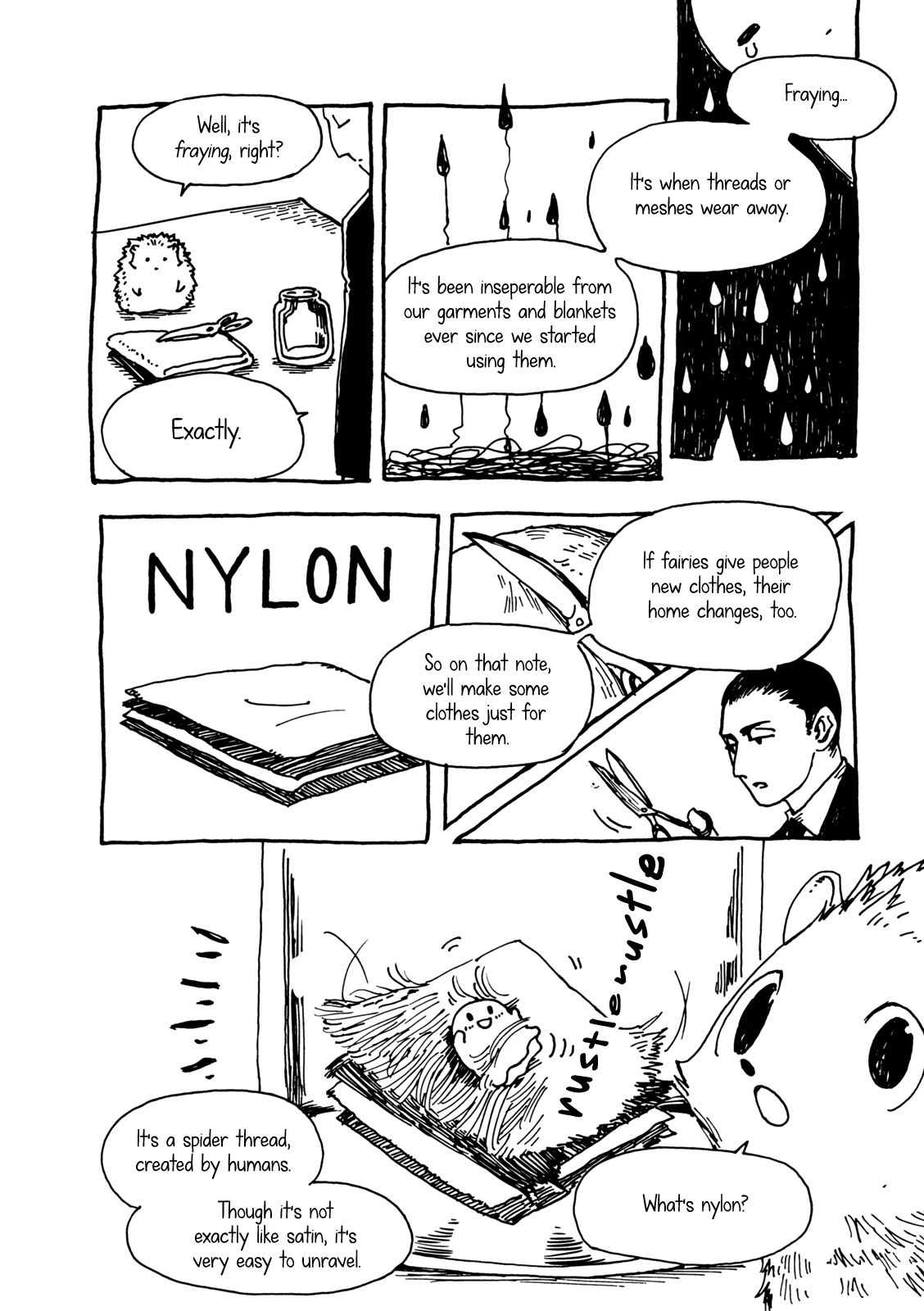 Hedgehog in the King's House Chapter 9.5 page 4 - Chapter 9.5: The Messy Ghost