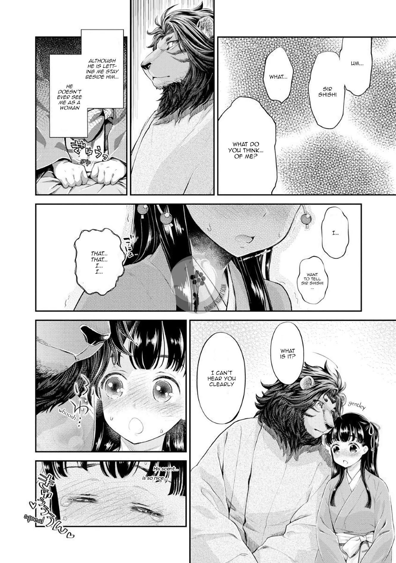 Heian Juukon Monogatari: Juujin Danna-sama wa Shojo Hanayome wo Amaku Torokasu Chapter 1 page 17 - Chapter 1