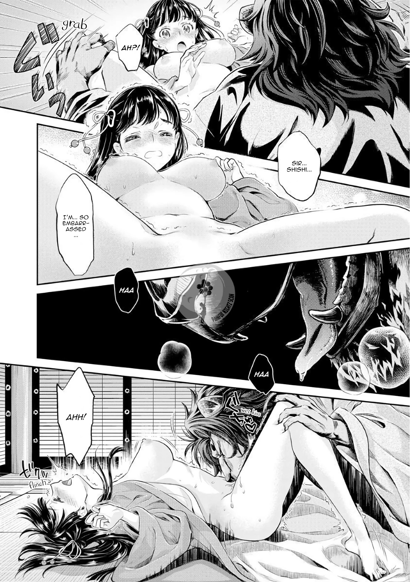 Heian Juukon Monogatari: Juujin Danna-sama wa Shojo Hanayome wo Amaku Torokasu Chapter 1 page 25 - Chapter 1