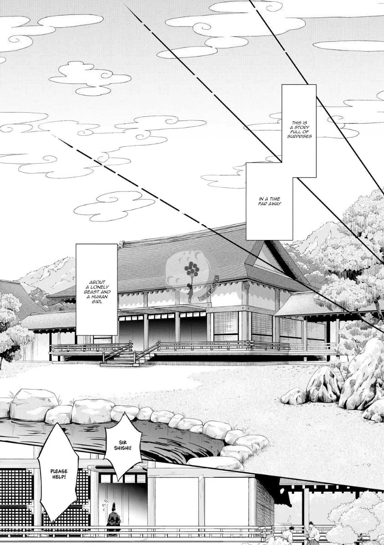Heian Juukon Monogatari: Juujin Danna-sama wa Shojo Hanayome wo Amaku Torokasu Chapter 1 page 4 - Chapter 1