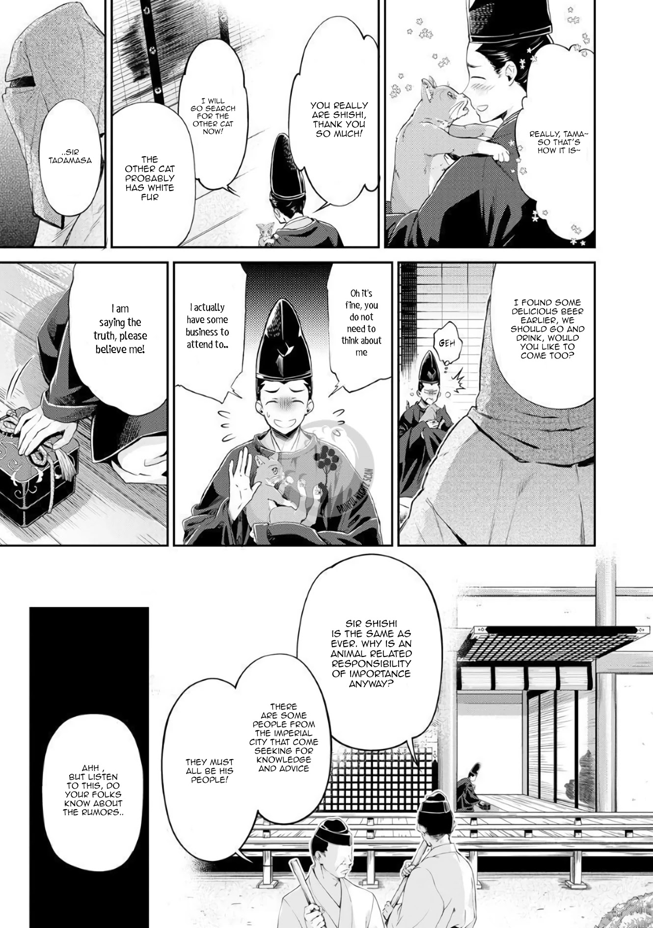 Heian Juukon Monogatari: Juujin Danna-sama wa Shojo Hanayome wo Amaku Torokasu Chapter 1 page 6 - Chapter 1