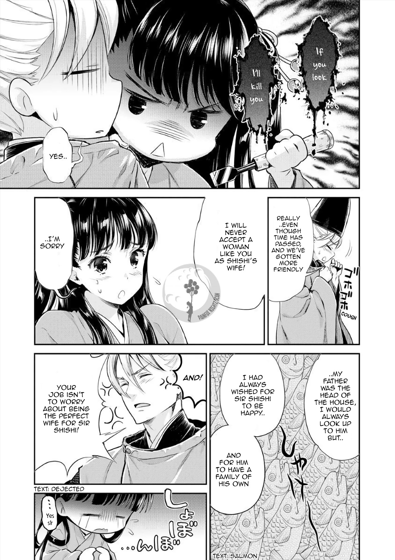 Heian Juukon Monogatari: Juujin Danna-sama wa Shojo Hanayome wo Amaku Torokasu Chapter 2 page 13 - Chapter 2
