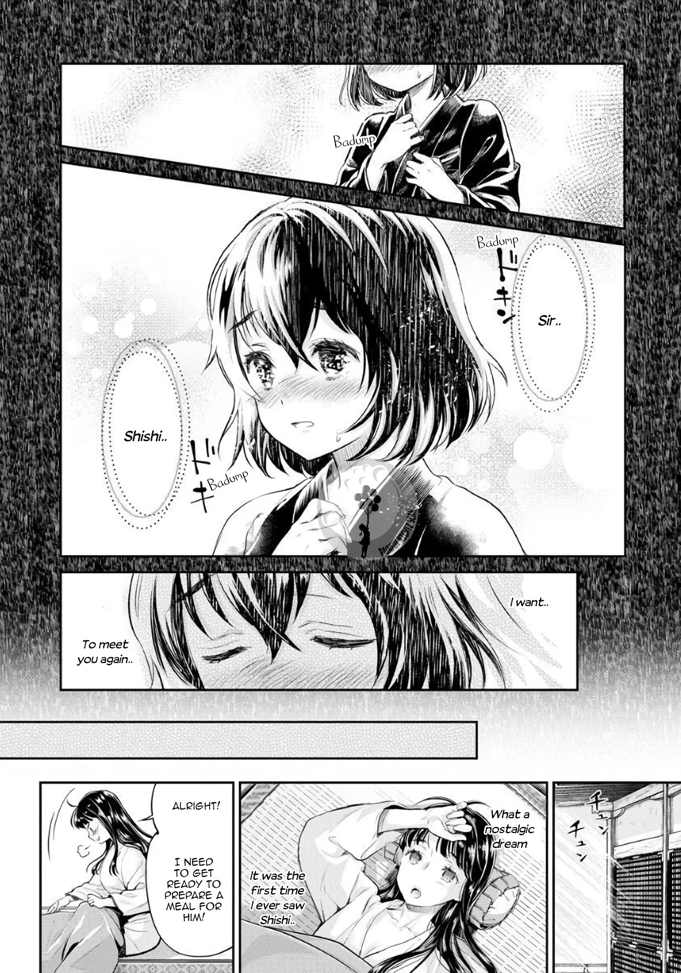 Heian Juukon Monogatari: Juujin Danna-sama wa Shojo Hanayome wo Amaku Torokasu Chapter 2 page 6 - Chapter 2