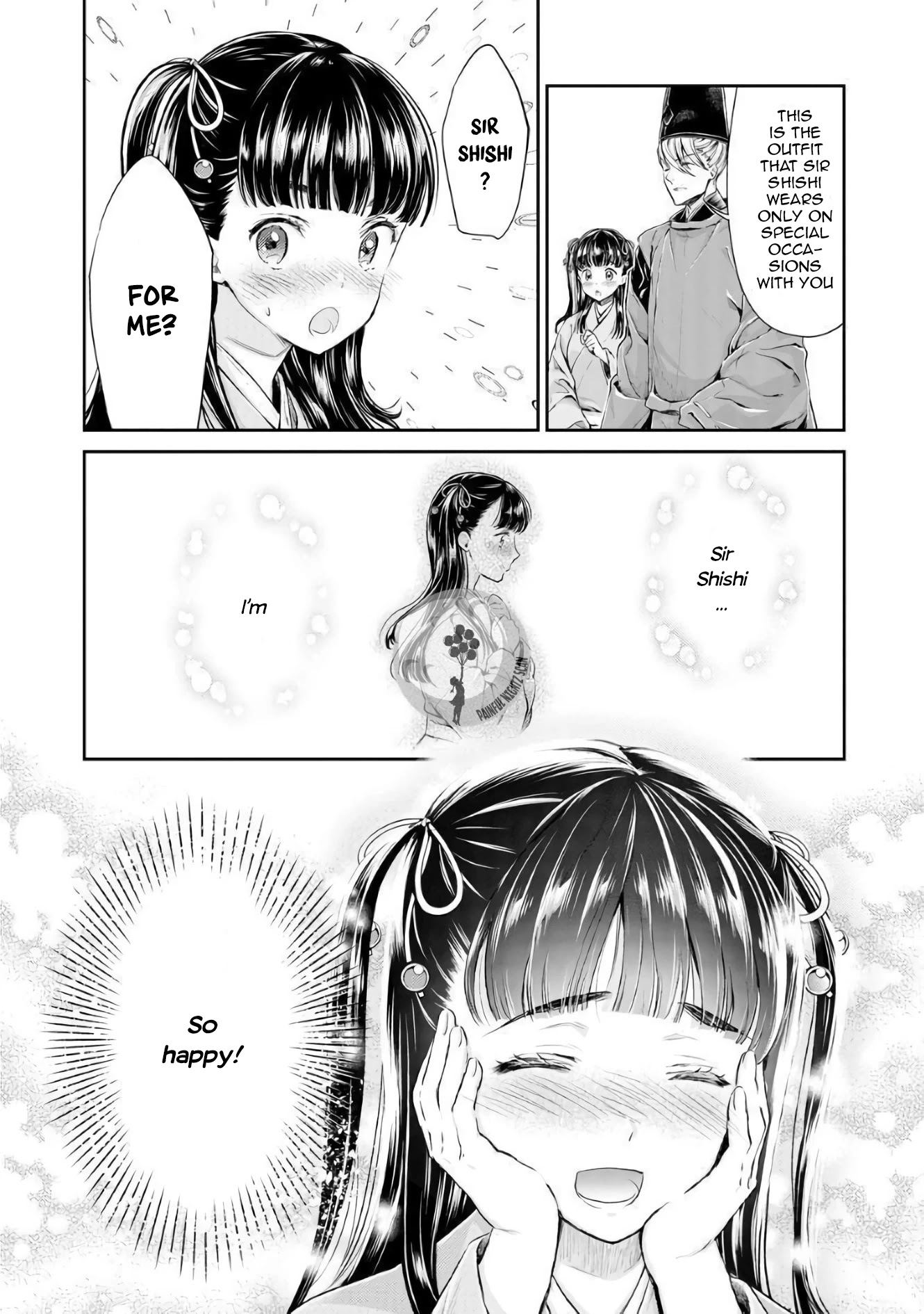 Heian Juukon Monogatari: Juujin Danna-sama wa Shojo Hanayome wo Amaku Torokasu Chapter 3 page 10 - Chapter 3