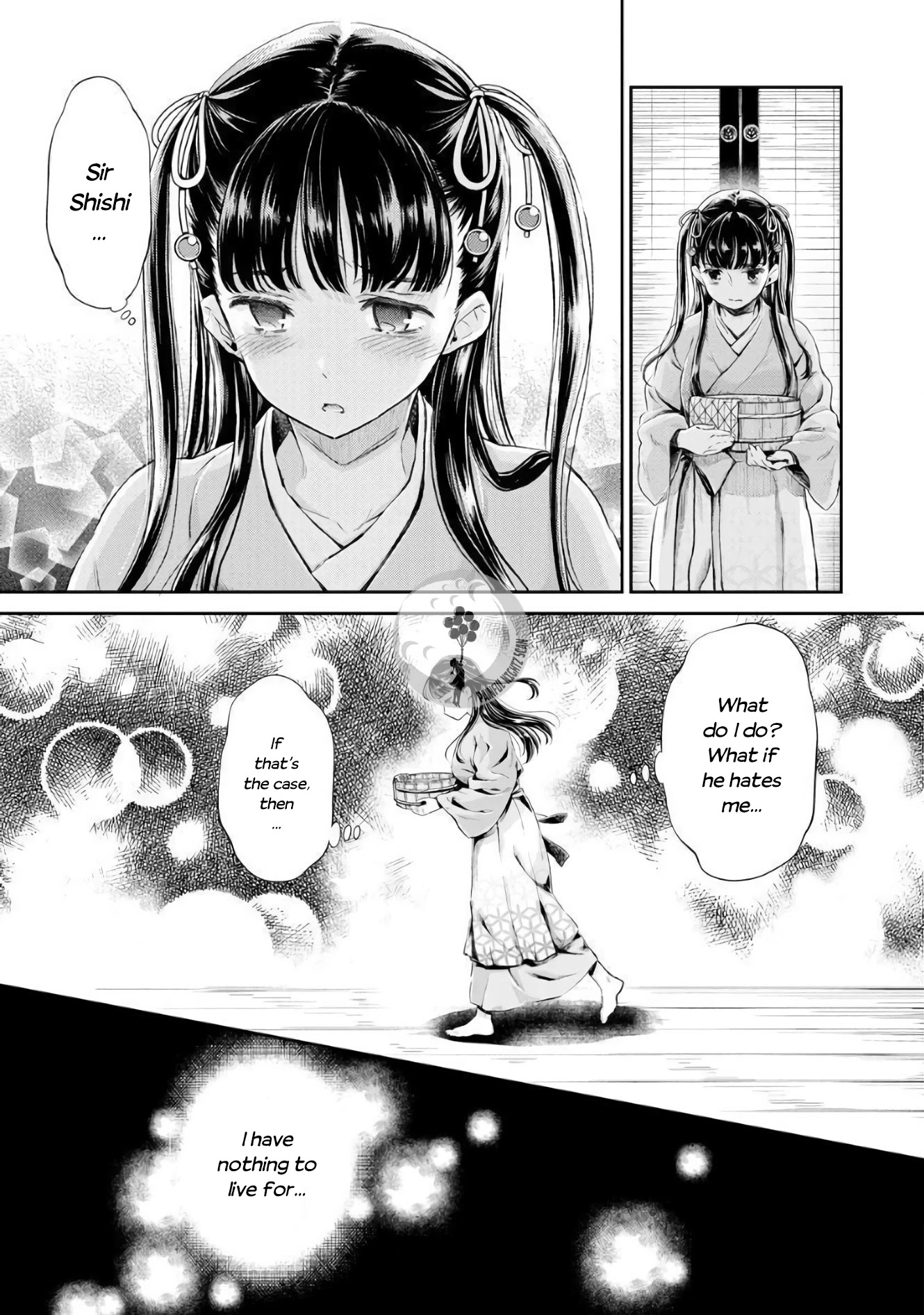 Heian Juukon Monogatari: Juujin Danna-sama wa Shojo Hanayome wo Amaku Torokasu Chapter 3 page 5 - Chapter 3