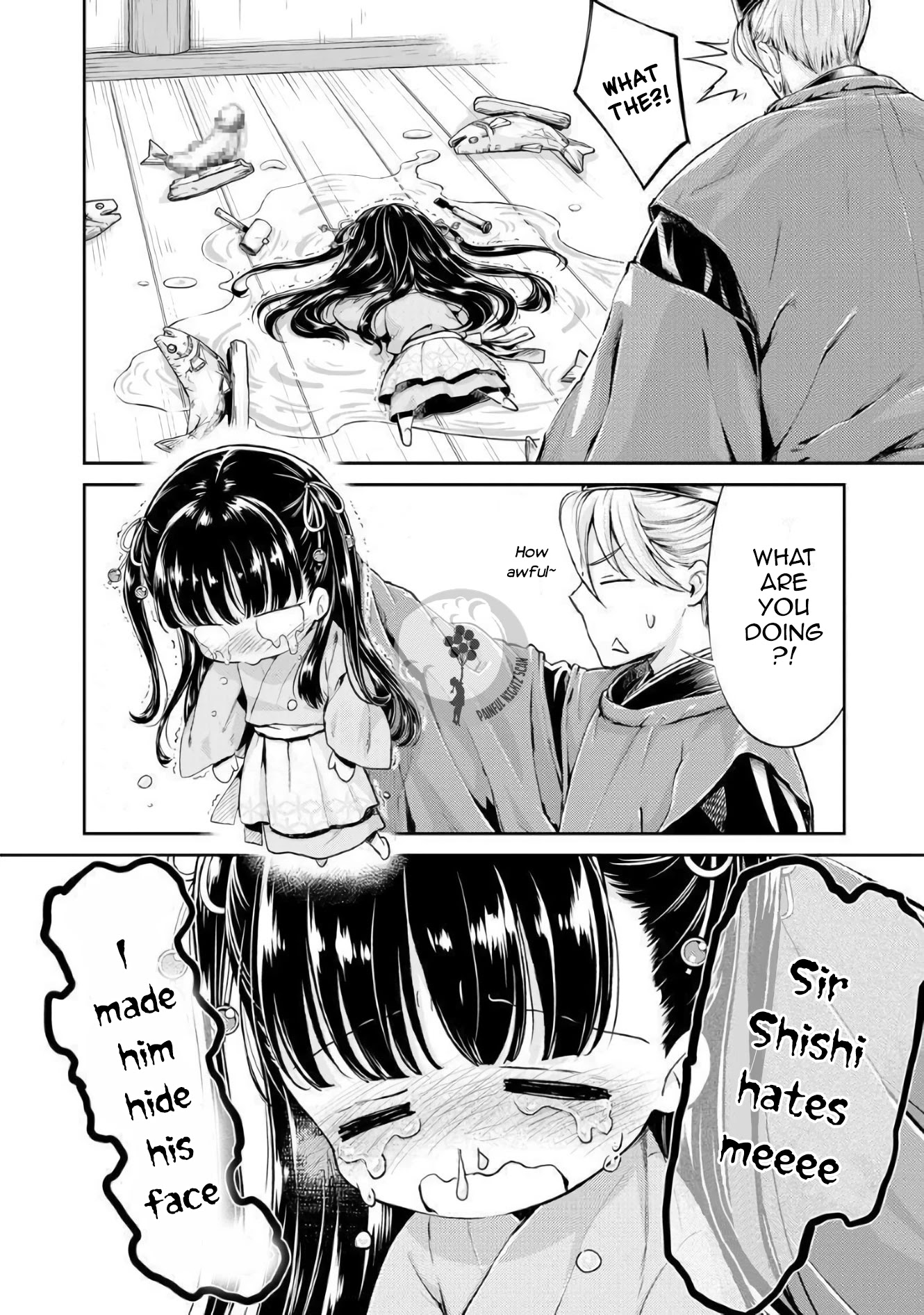 Heian Juukon Monogatari: Juujin Danna-sama wa Shojo Hanayome wo Amaku Torokasu Chapter 3 page 8 - Chapter 3