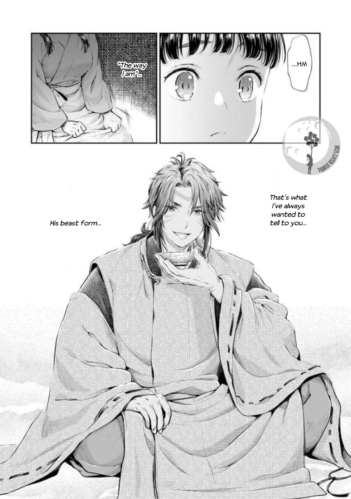Heian Juukon Monogatari: Juujin Danna-sama wa Shojo Hanayome wo Amaku Torokasu Chapter 4 page 18 - Chapter 4