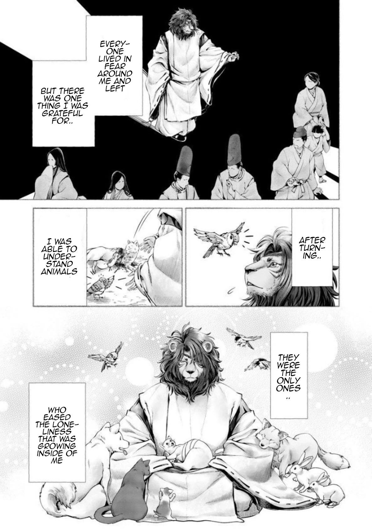Heian Juukon Monogatari: Juujin Danna-sama wa Shojo Hanayome wo Amaku Torokasu Chapter 5 page 18 - Chapter 5