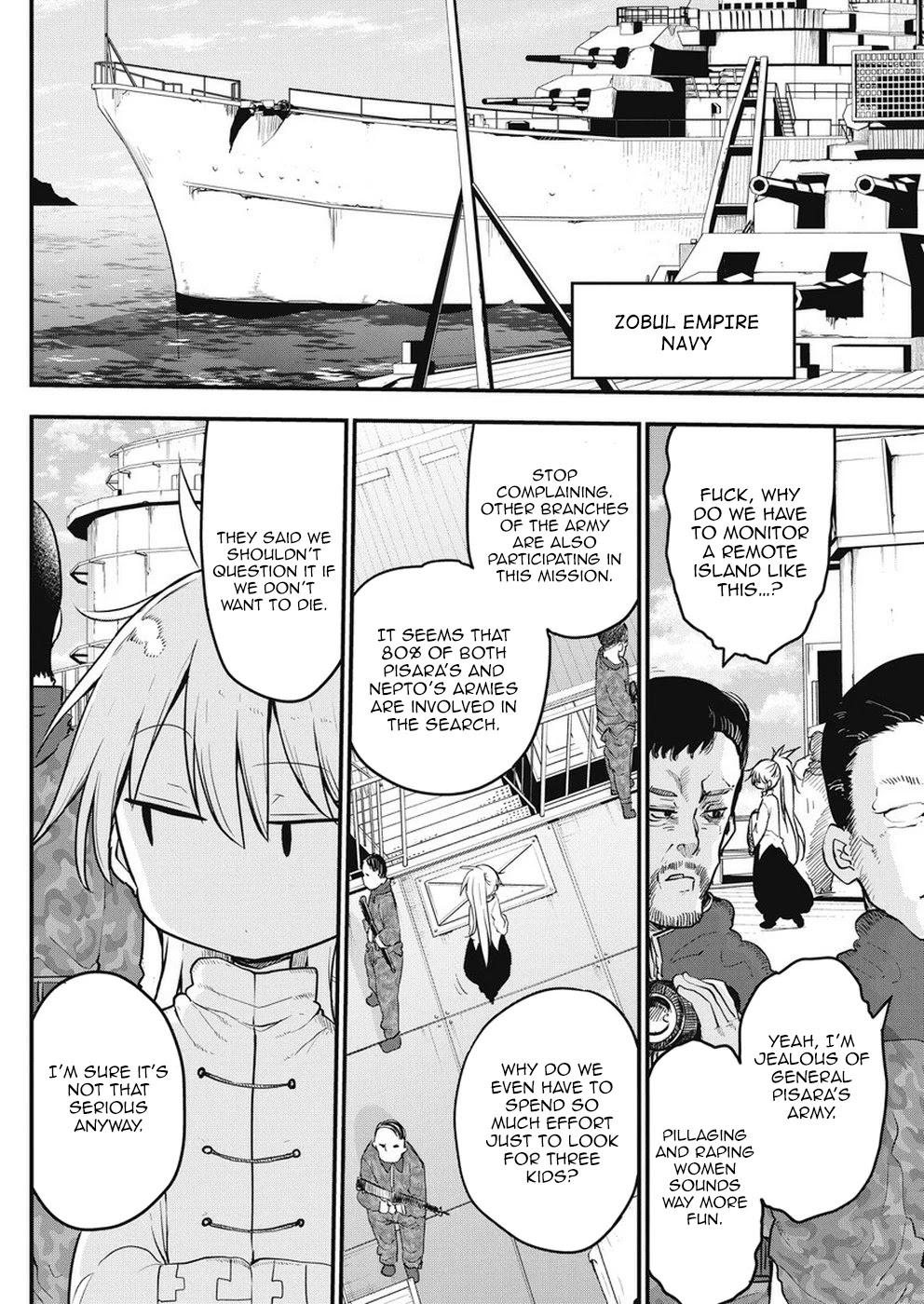 Heion Sedai no Idaten-tachi Chapter 16 page 3 - Chapter 16: Corpse
