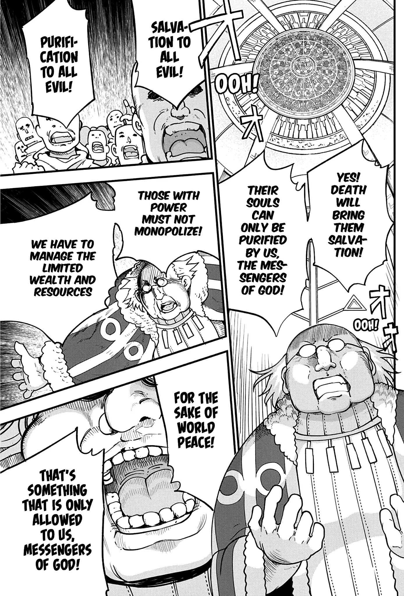 Heion Sedai no Idaten-tachi Chapter 32 page 4 - Chapter 32: Religious Country Sabael
