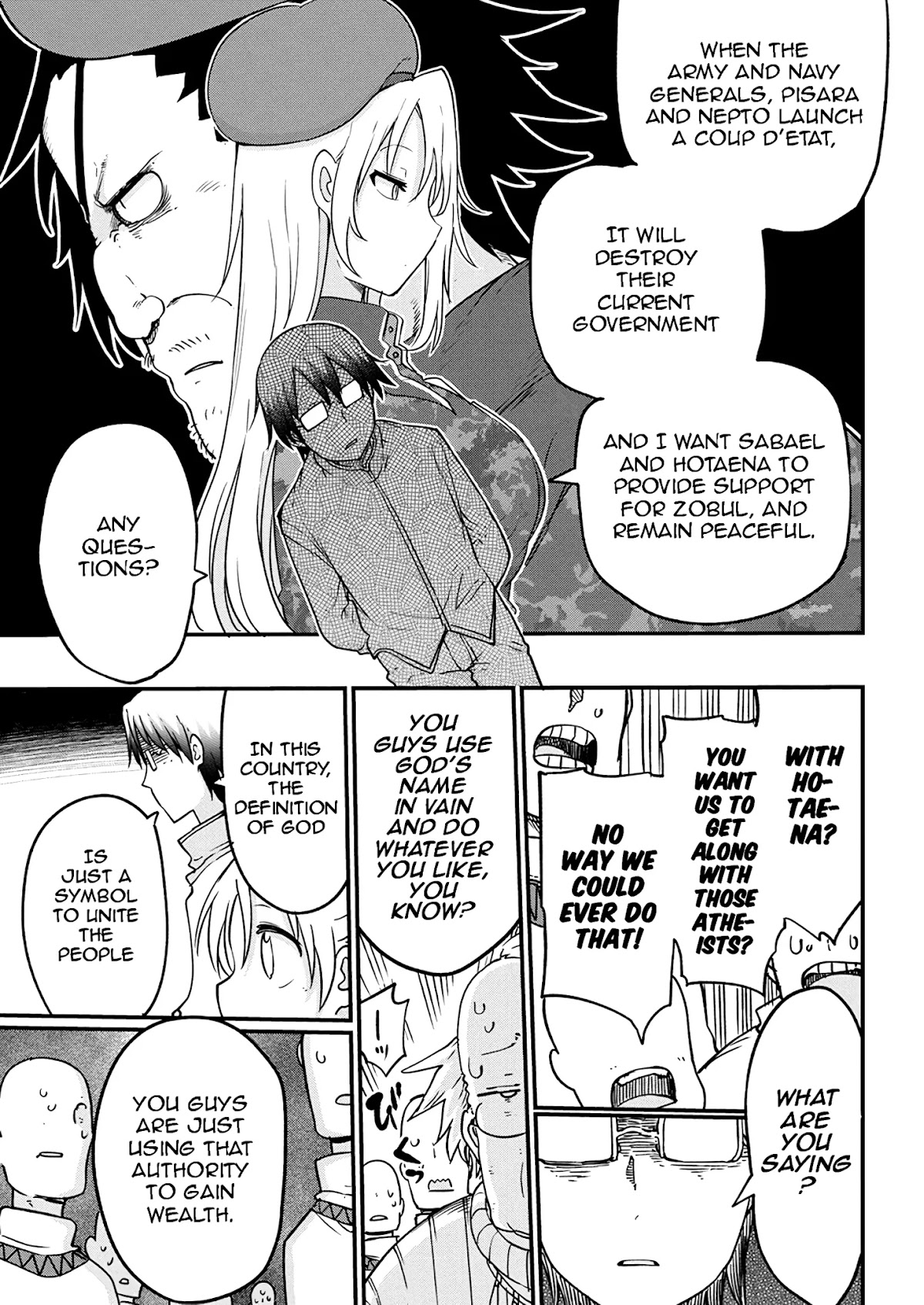 Heion Sedai no Idaten-tachi Chapter 33 page 10 - Chapter 33: God's Wish