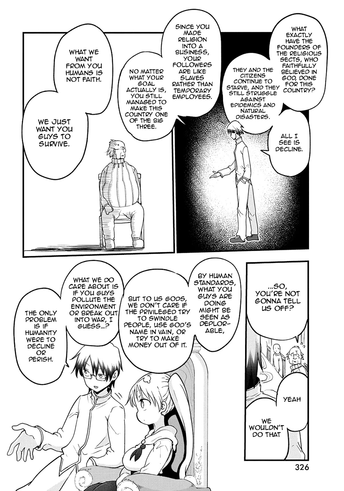 Heion Sedai no Idaten-tachi Chapter 33 page 12 - Chapter 33: God's Wish