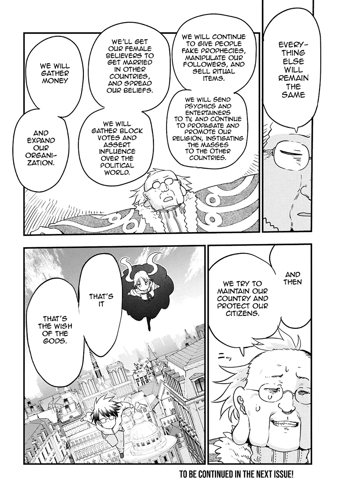 Heion Sedai no Idaten-tachi Chapter 33 page 14 - Chapter 33: God's Wish