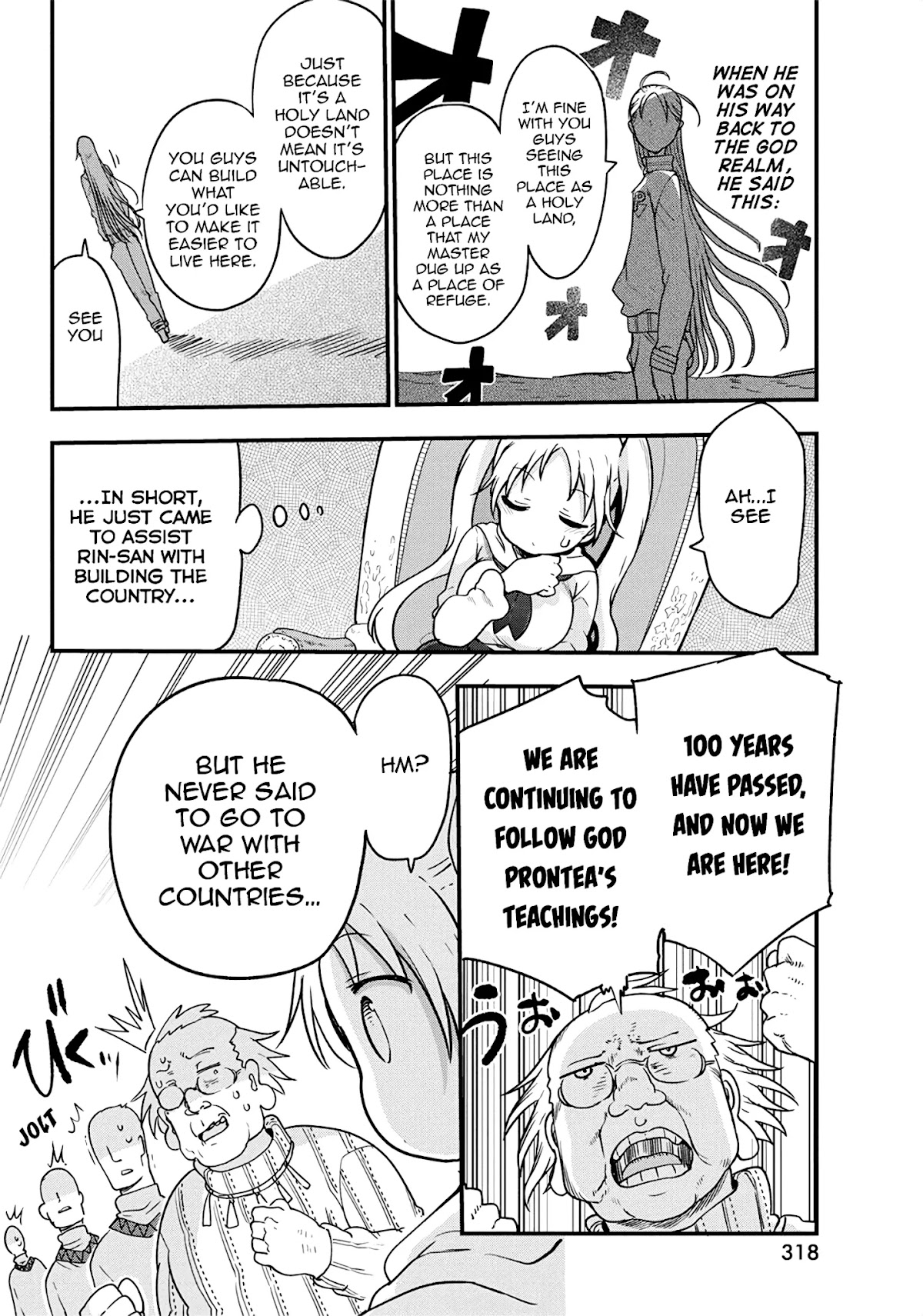 Heion Sedai no Idaten-tachi Chapter 33 page 6 - Chapter 33: God's Wish