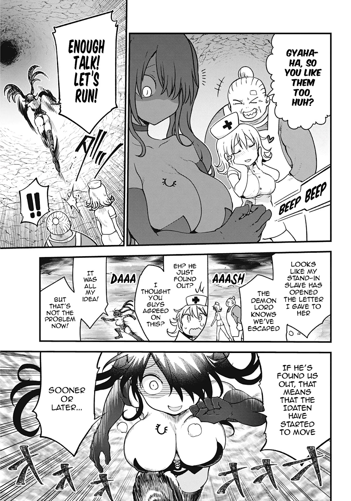 Heion Sedai no Idaten-tachi Chapter 35 page 14 - Chapter 35: Attacking Right Away