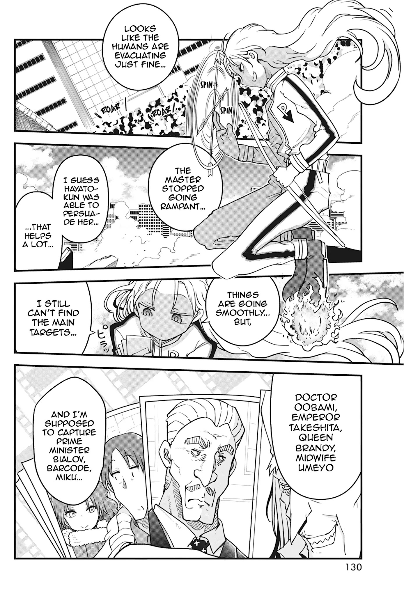 Heion Sedai no Idaten-tachi Chapter 37 page 3 - Chapter 37: Student and Master Vs. Emperor and Queen