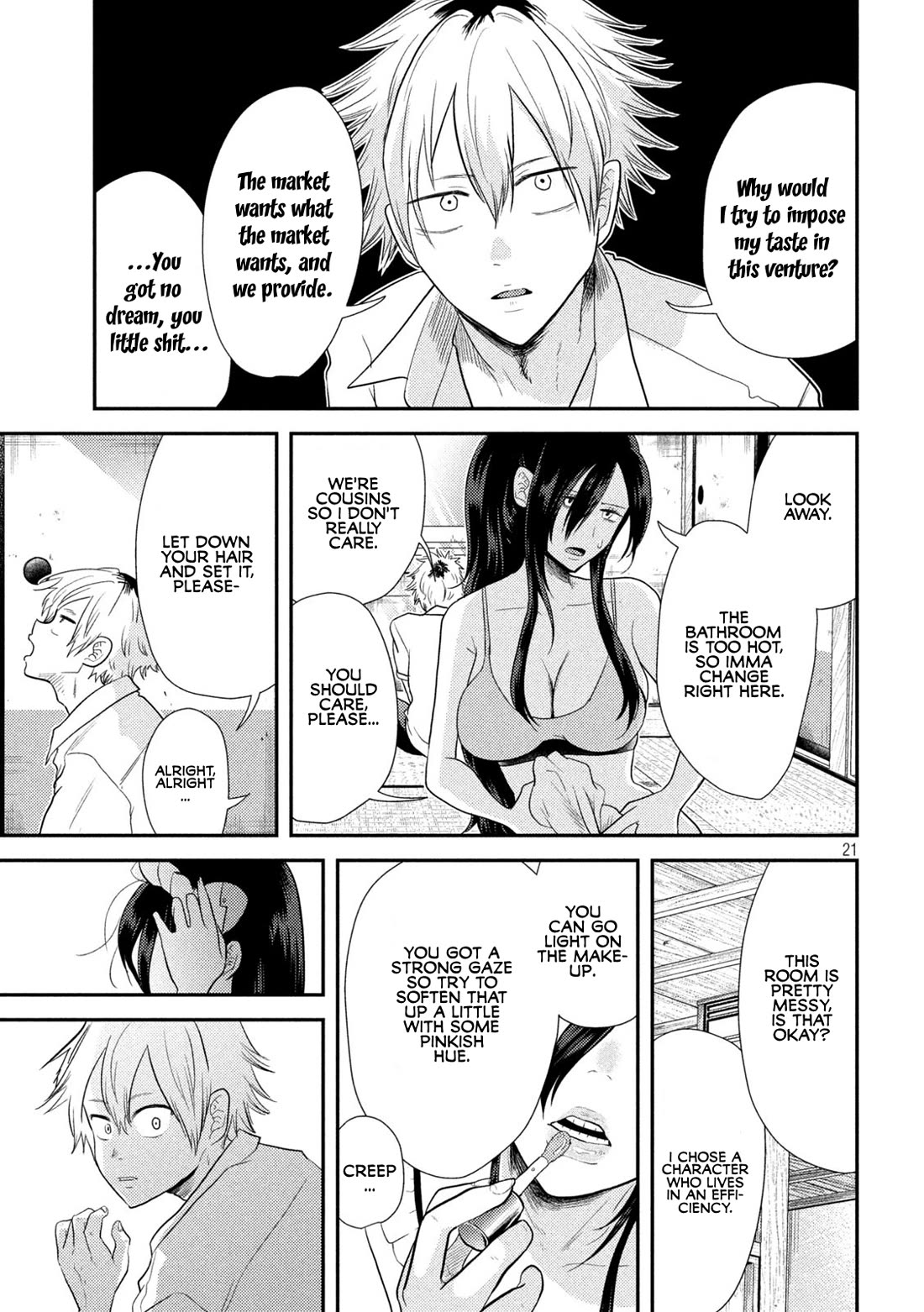 Heisei Remnant Soldier Sumire-chan Chapter 1 page 21 - Chapter 1: A Vanquished Woman from the Heisei Era