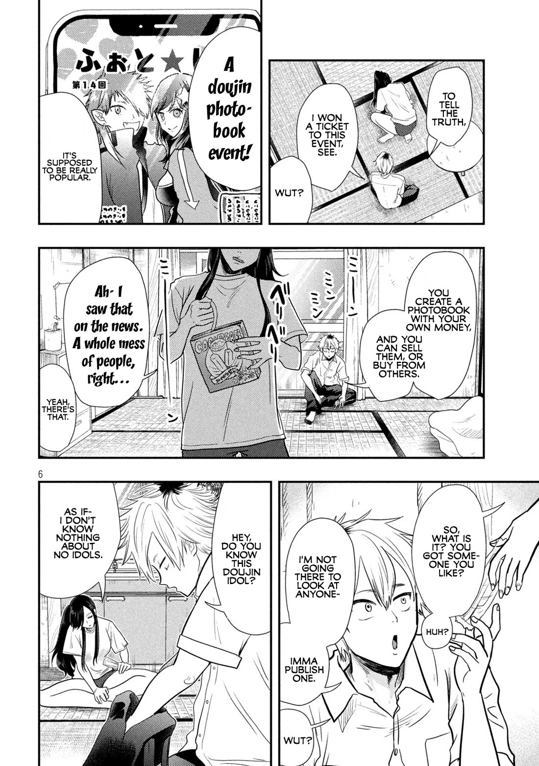 Heisei Remnant Soldier Sumire-chan Chapter 1 page 6 - Chapter 1: A Vanquished Woman from the Heisei Era