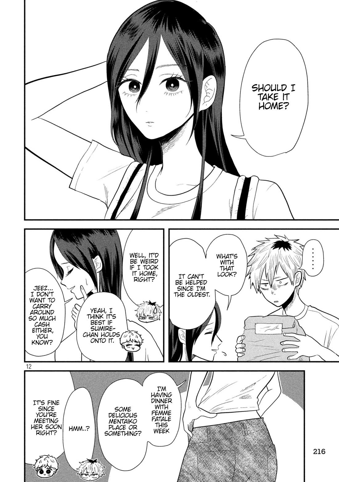 Heisei Remnant Soldier Sumire-chan Chapter 11 page 12 - Chapter 11: A Drifting Woman