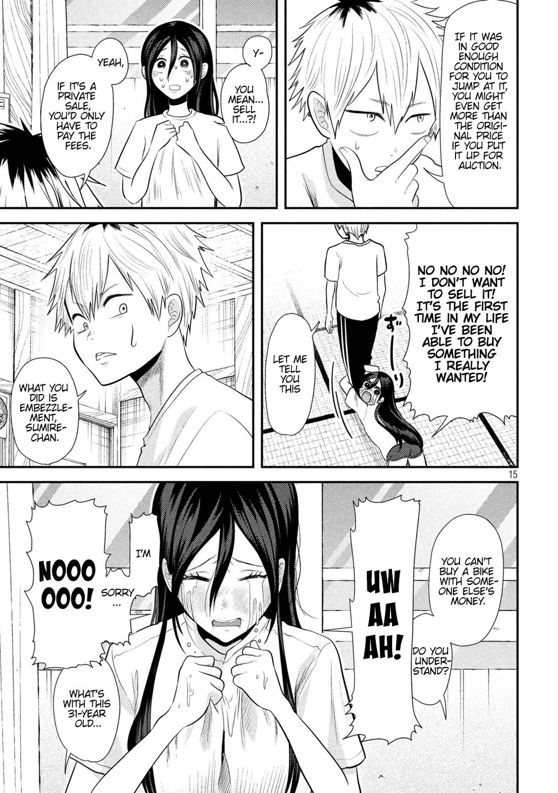 Heisei Remnant Soldier Sumire-chan Chapter 12 page 13 - Chapter 12: A Woman Who Lost Everything