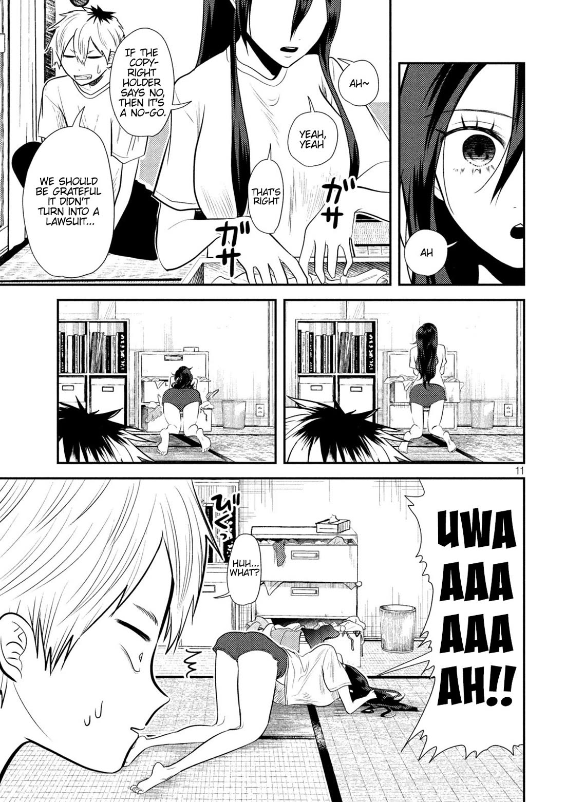 Heisei Remnant Soldier Sumire-chan Chapter 12 page 9 - Chapter 12: A Woman Who Lost Everything