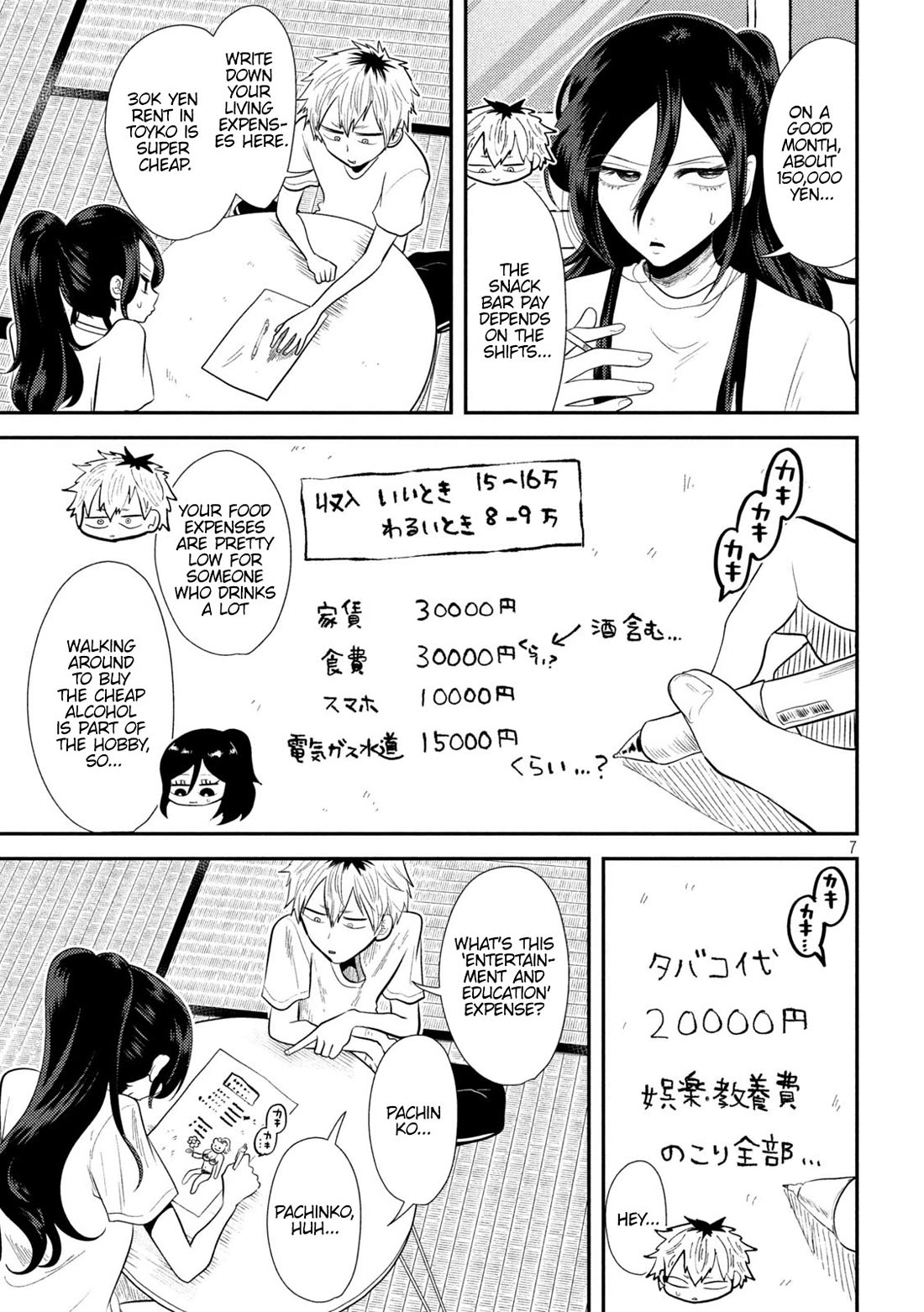 Heisei Remnant Soldier Sumire-chan Chapter 13 page 7 - Chapter 13: A Woman with 3 Million Yen Debt