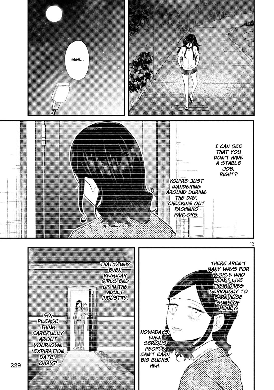 Heisei Remnant Soldier Sumire-chan Chapter 14 page 13 - Chapter 14: A Woman with no AV