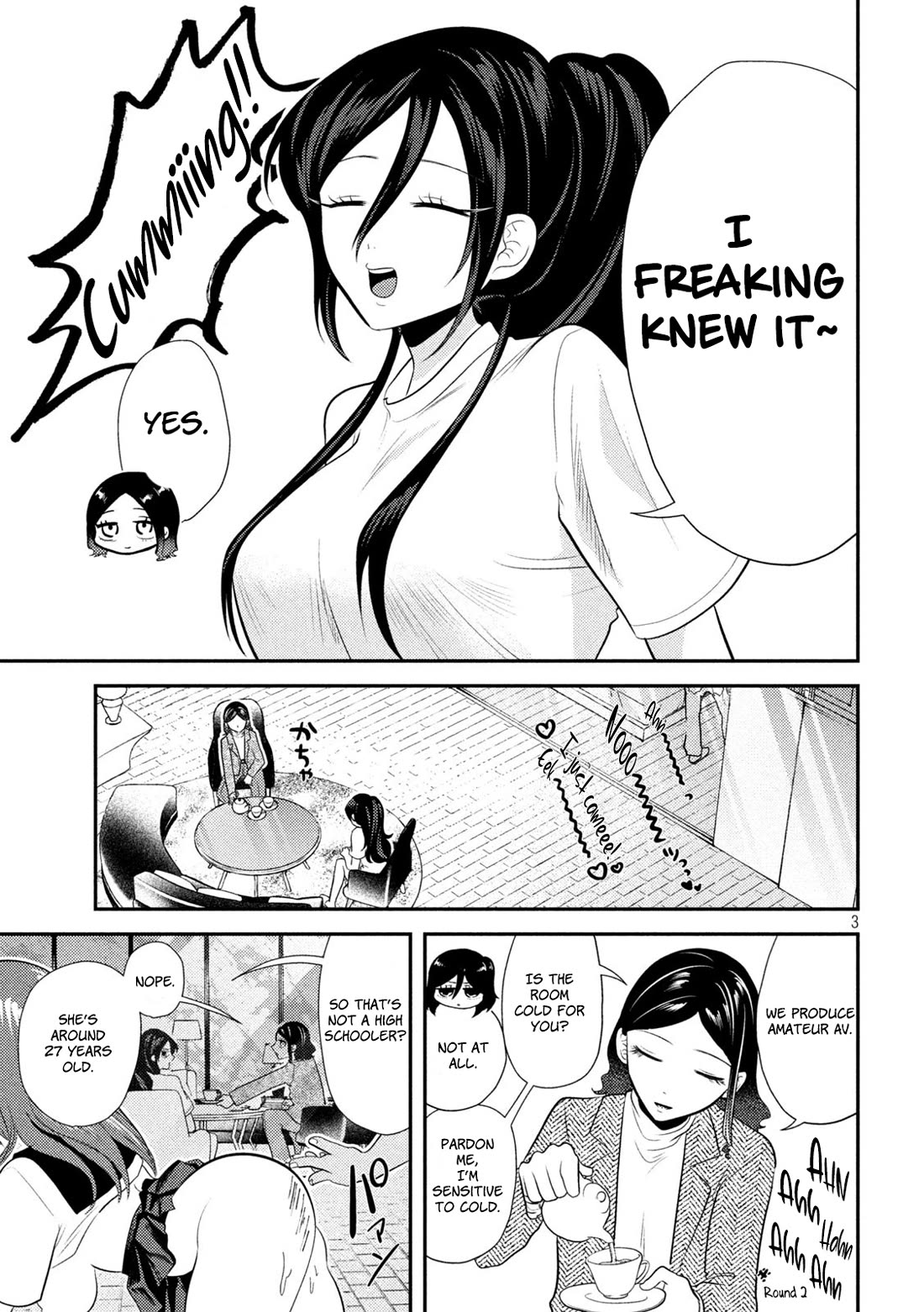 Heisei Remnant Soldier Sumire-chan Chapter 14 page 3 - Chapter 14: A Woman with no AV