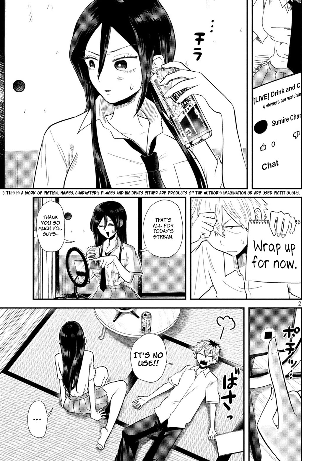 Heisei Remnant Soldier Sumire-chan Chapter 15 page 2 - Chapter 15: A Woman on “It’s only a massage but it’s starting to feel good, oh God! I’m shaking on my knees!”