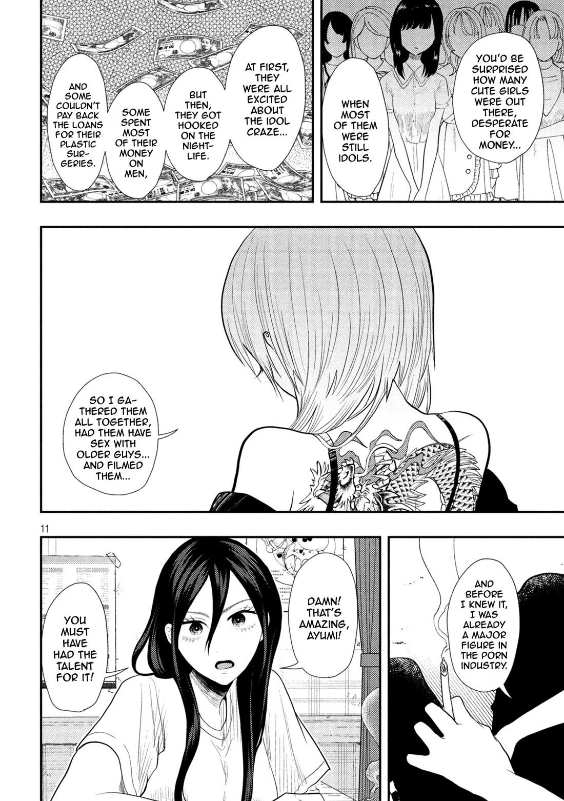 Heisei Remnant Soldier Sumire-chan Chapter 16 page 11 - Chapter 16: The Same Old Woman
