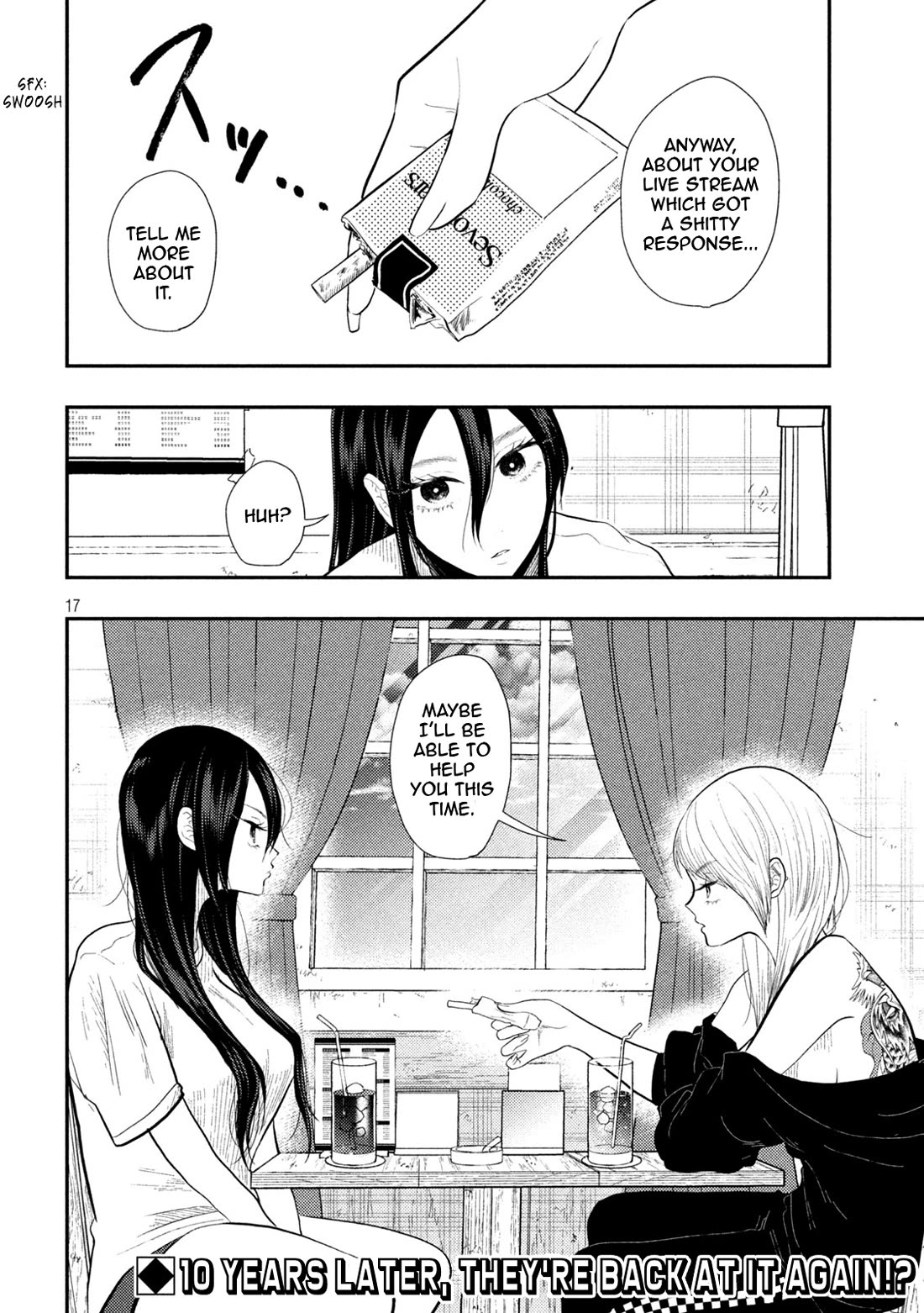Heisei Remnant Soldier Sumire-chan Chapter 16 page 17 - Chapter 16: The Same Old Woman