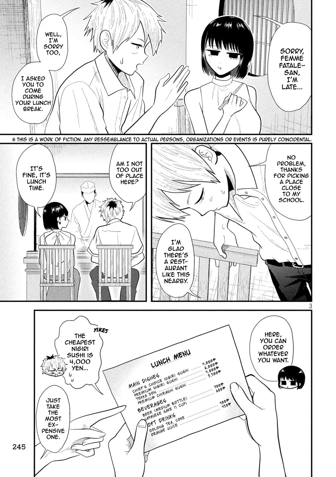Heisei Remnant Soldier Sumire-chan Chapter 17 page 3 - Chapter 17: The Scouting Woman