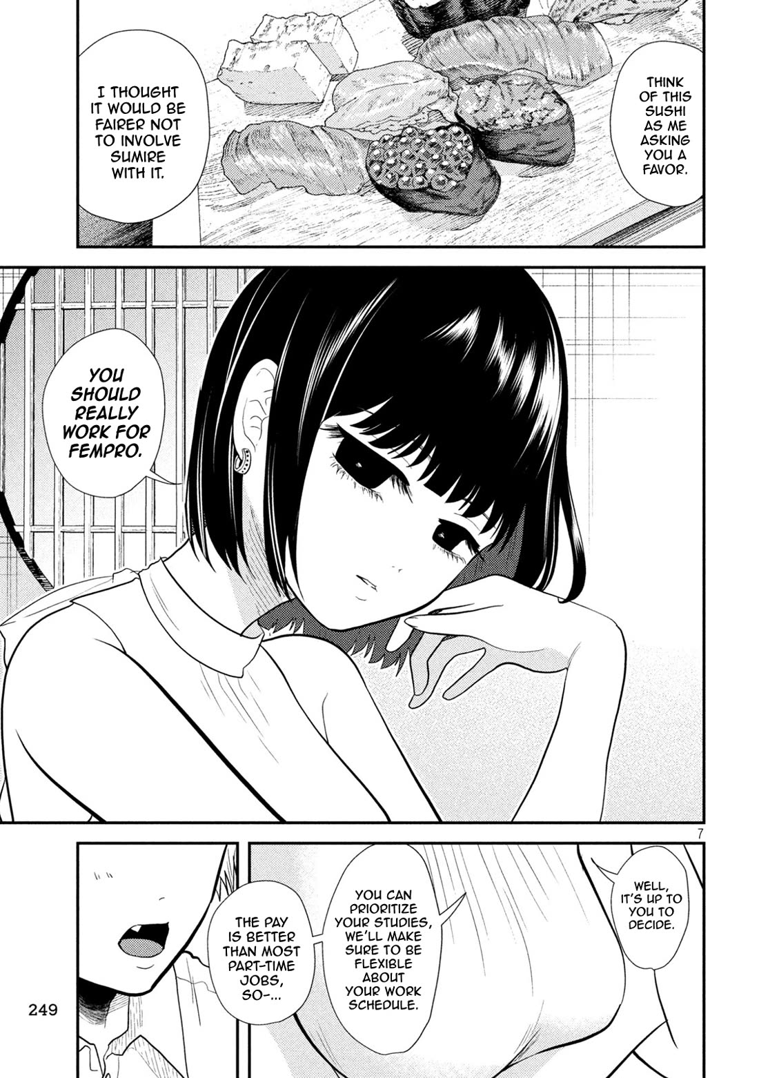 Heisei Remnant Soldier Sumire-chan Chapter 17 page 7 - Chapter 17: The Scouting Woman
