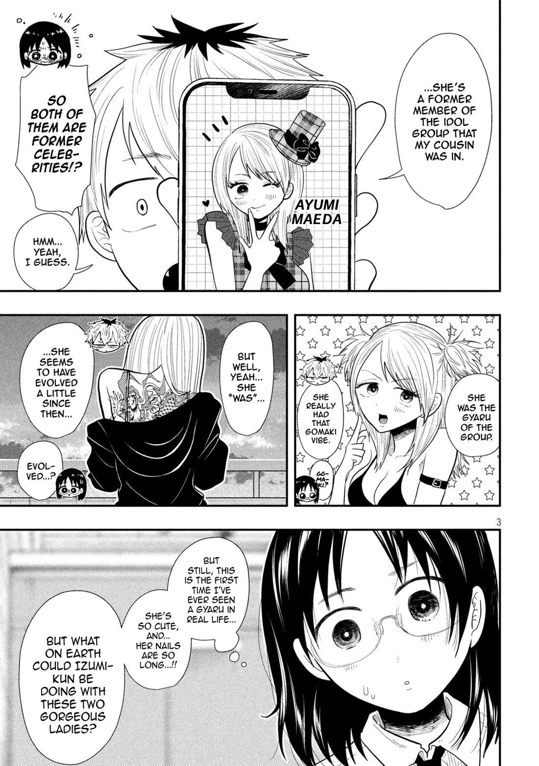 Heisei Remnant Soldier Sumire-chan Chapter 18 page 3 - Chapter 18: Three Different Women