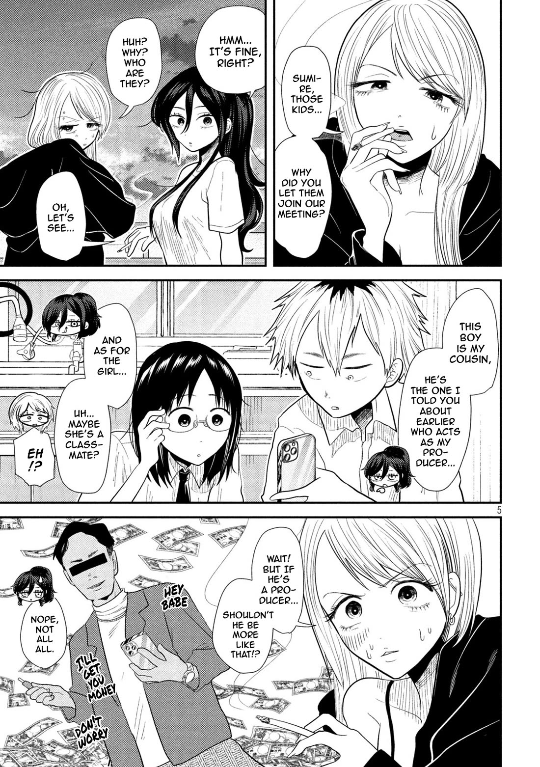 Heisei Remnant Soldier Sumire-chan Chapter 18 page 5 - Chapter 18: Three Different Women