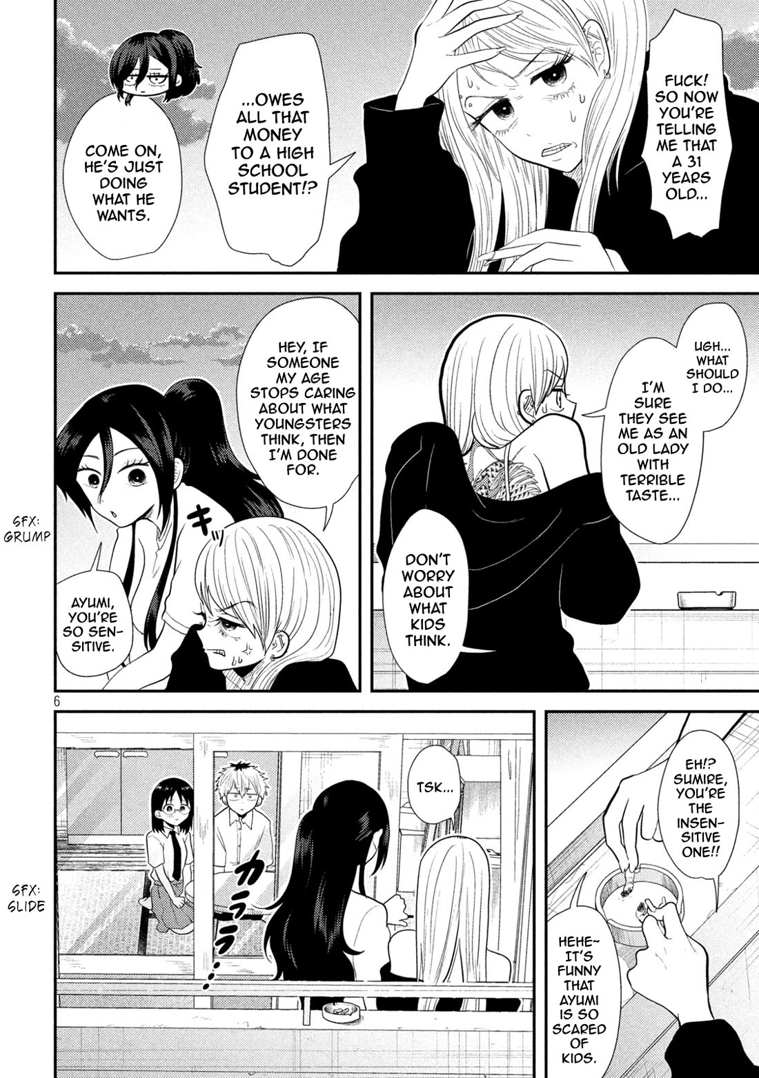 Heisei Remnant Soldier Sumire-chan Chapter 18 page 6 - Chapter 18: Three Different Women