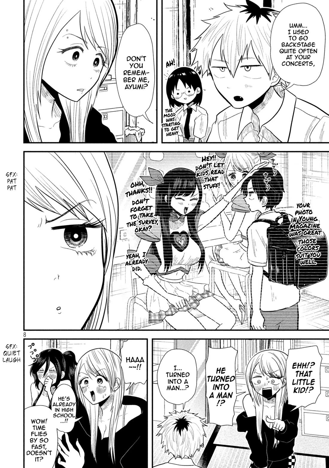 Heisei Remnant Soldier Sumire-chan Chapter 18 page 8 - Chapter 18: Three Different Women
