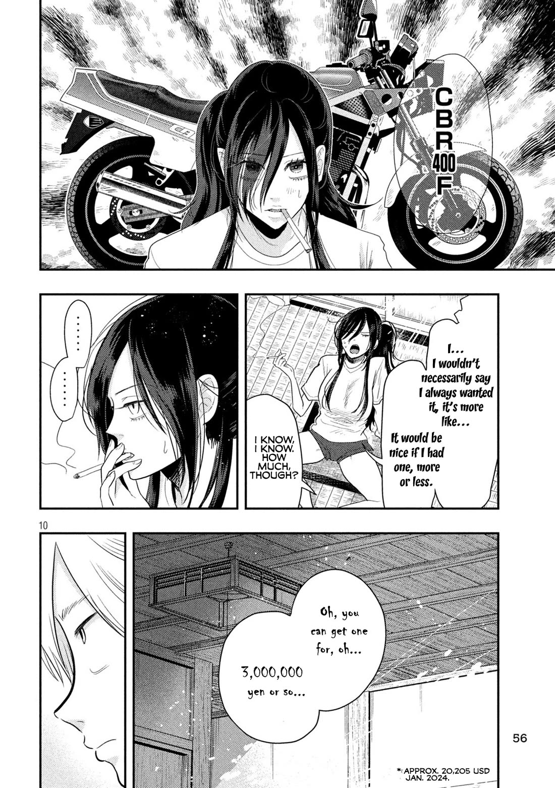 Heisei Remnant Soldier Sumire-chan Chapter 2 page 10 - Chapter 2: A 2870 yen Woman
