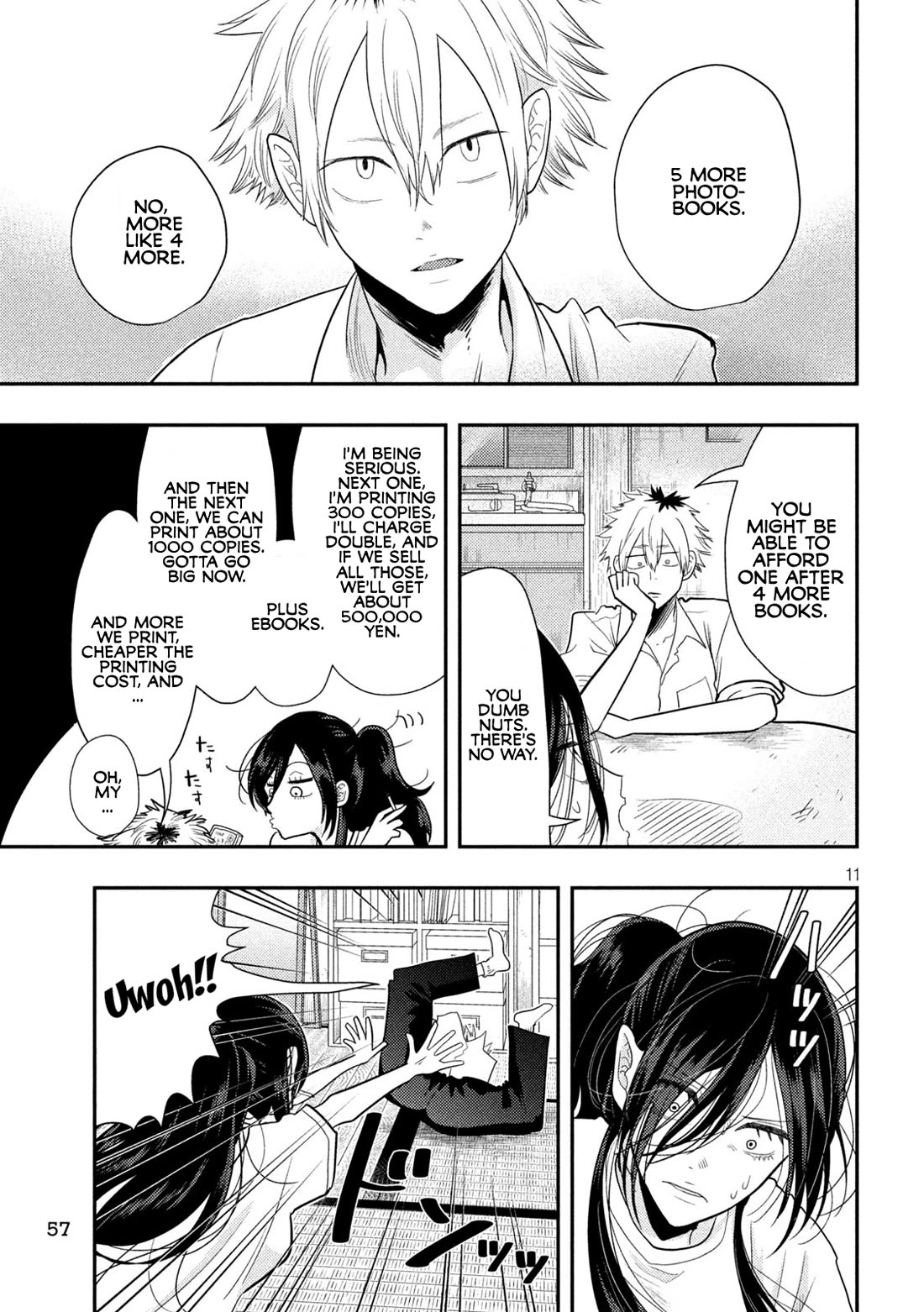 Heisei Remnant Soldier Sumire-chan Chapter 2 page 11 - Chapter 2: A 2870 yen Woman