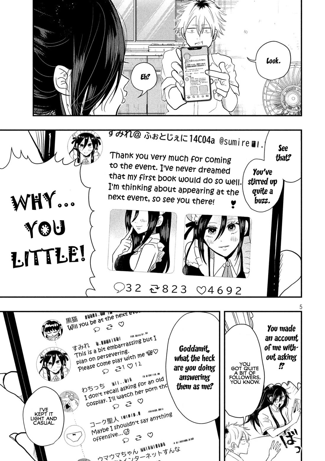 Heisei Remnant Soldier Sumire-chan Chapter 2 page 5 - Chapter 2: A 2870 yen Woman