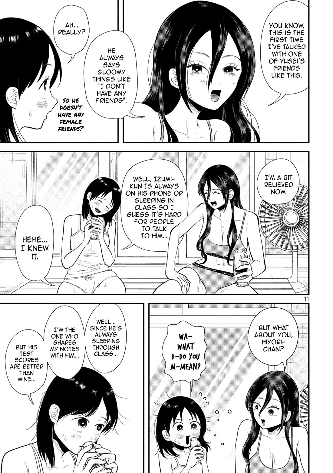 Heisei Remnant Soldier Sumire-chan Chapter 20 page 11 - Chapter 20: The Woman Who Talks And The Woman Who Listens