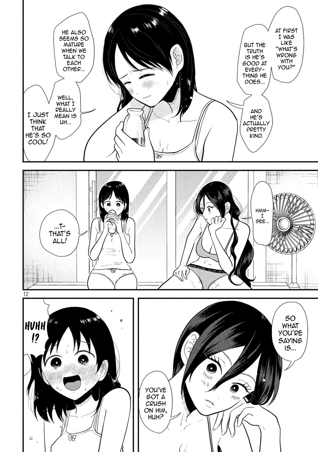 Heisei Remnant Soldier Sumire-chan Chapter 20 page 12 - Chapter 20: The Woman Who Talks And The Woman Who Listens