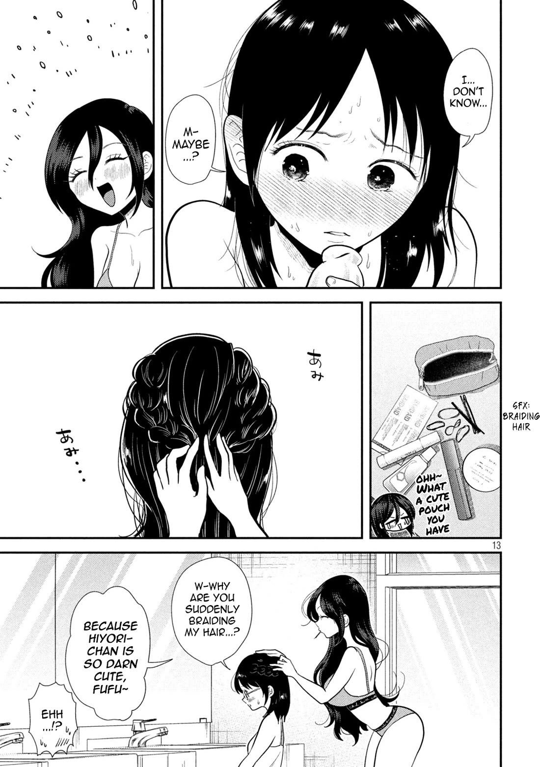 Heisei Remnant Soldier Sumire-chan Chapter 20 page 13 - Chapter 20: The Woman Who Talks And The Woman Who Listens