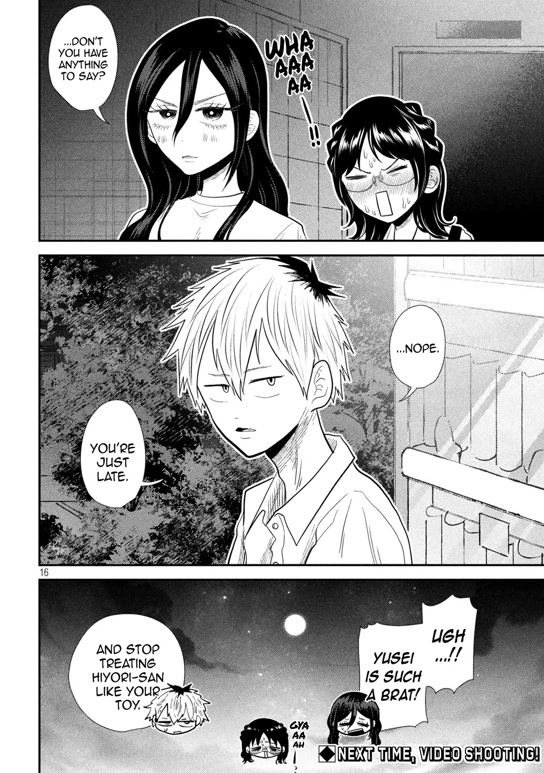 Heisei Remnant Soldier Sumire-chan Chapter 20 page 16 - Chapter 20: The Woman Who Talks And The Woman Who Listens