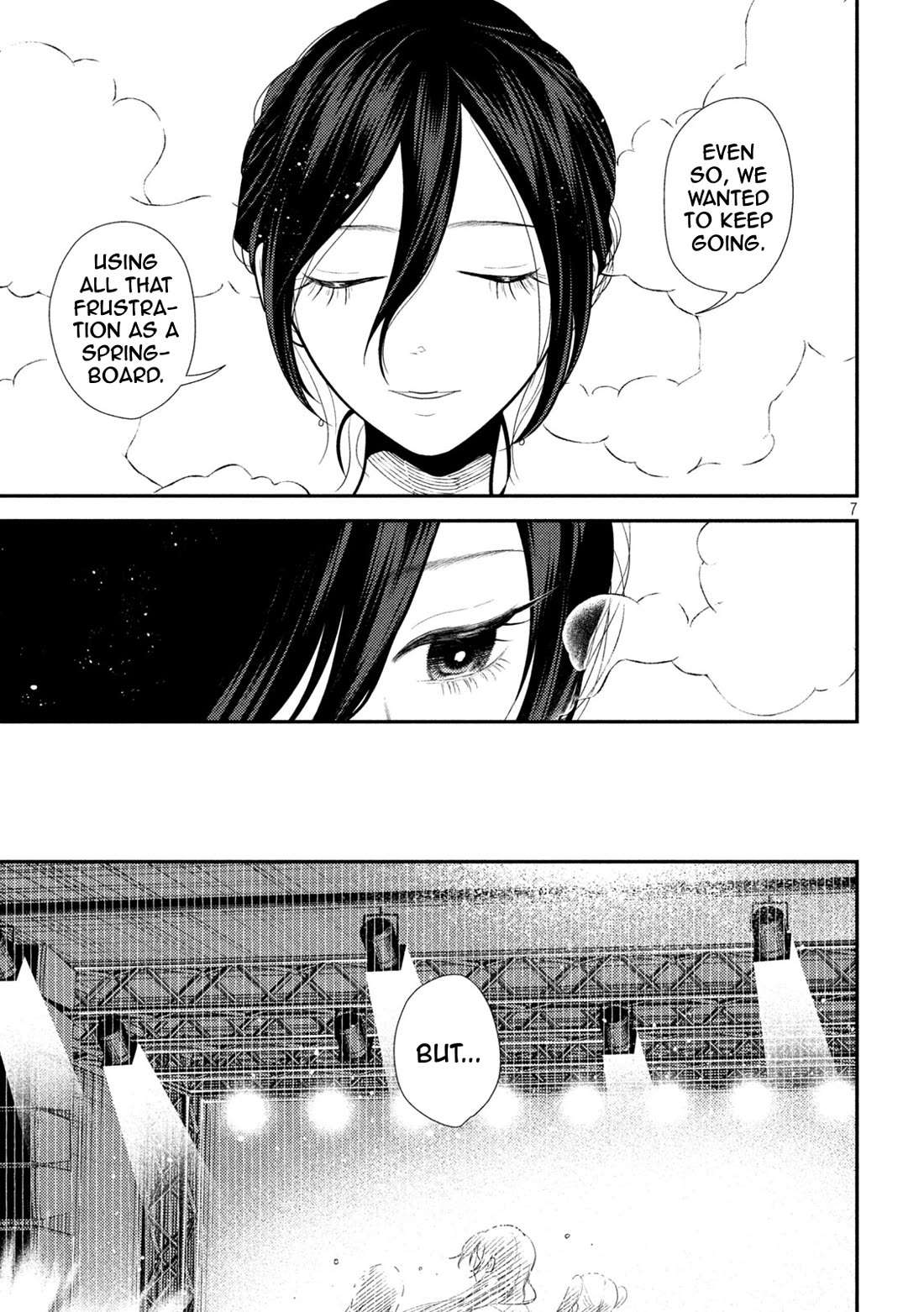 Heisei Remnant Soldier Sumire-chan Chapter 20 page 7 - Chapter 20: The Woman Who Talks And The Woman Who Listens