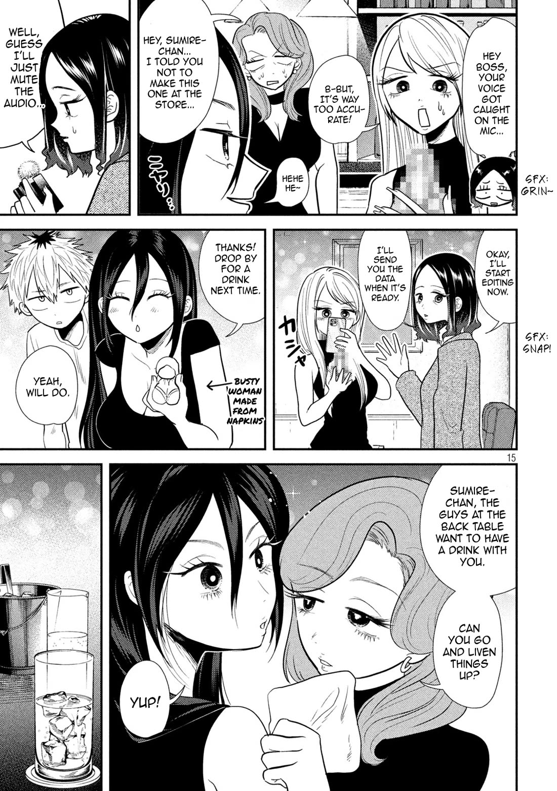 Heisei Remnant Soldier Sumire-chan Chapter 21 page 15 - Chapter 21: A Versatile Woman