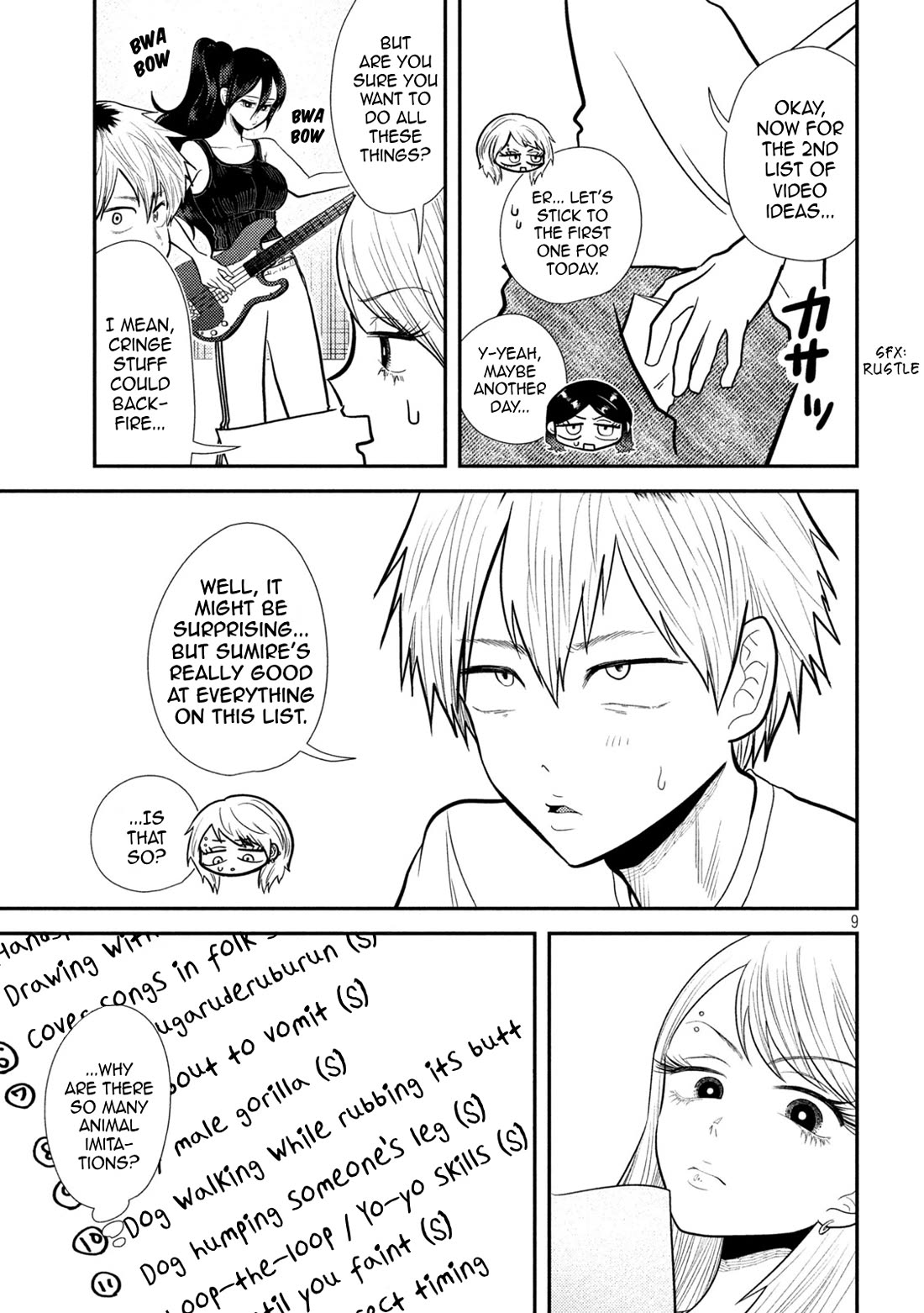 Heisei Remnant Soldier Sumire-chan Chapter 21 page 9 - Chapter 21: A Versatile Woman