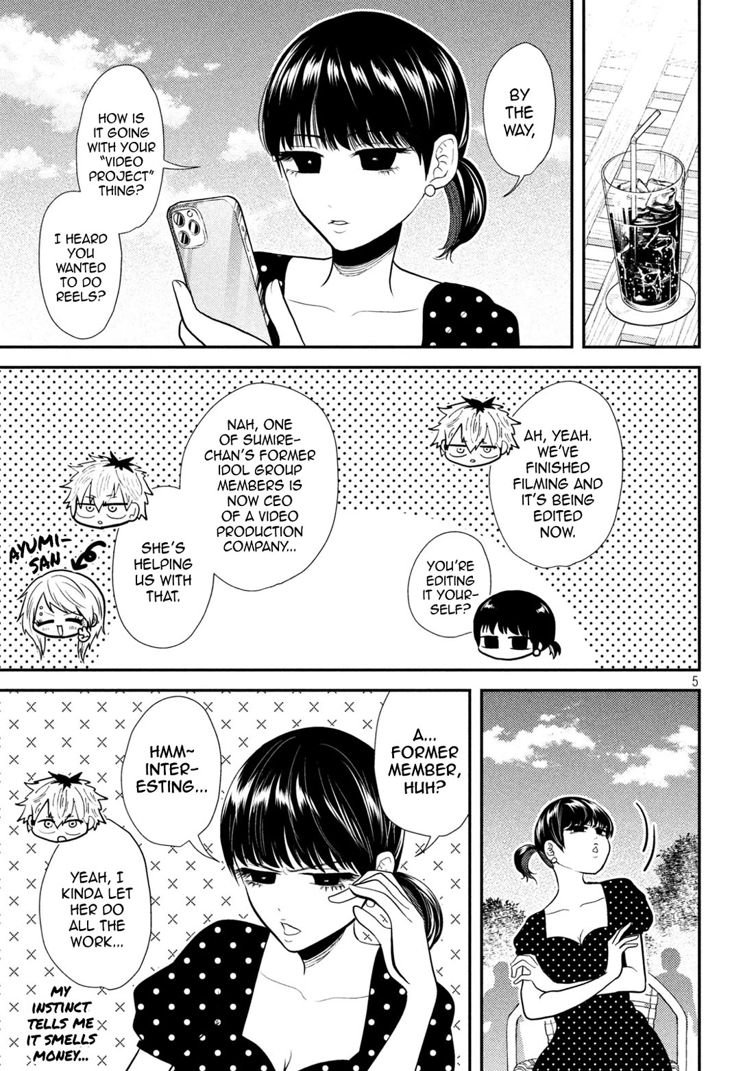 Heisei Remnant Soldier Sumire-chan Chapter 22 page 5 - Chapter 22: A Woman Working Away From Home