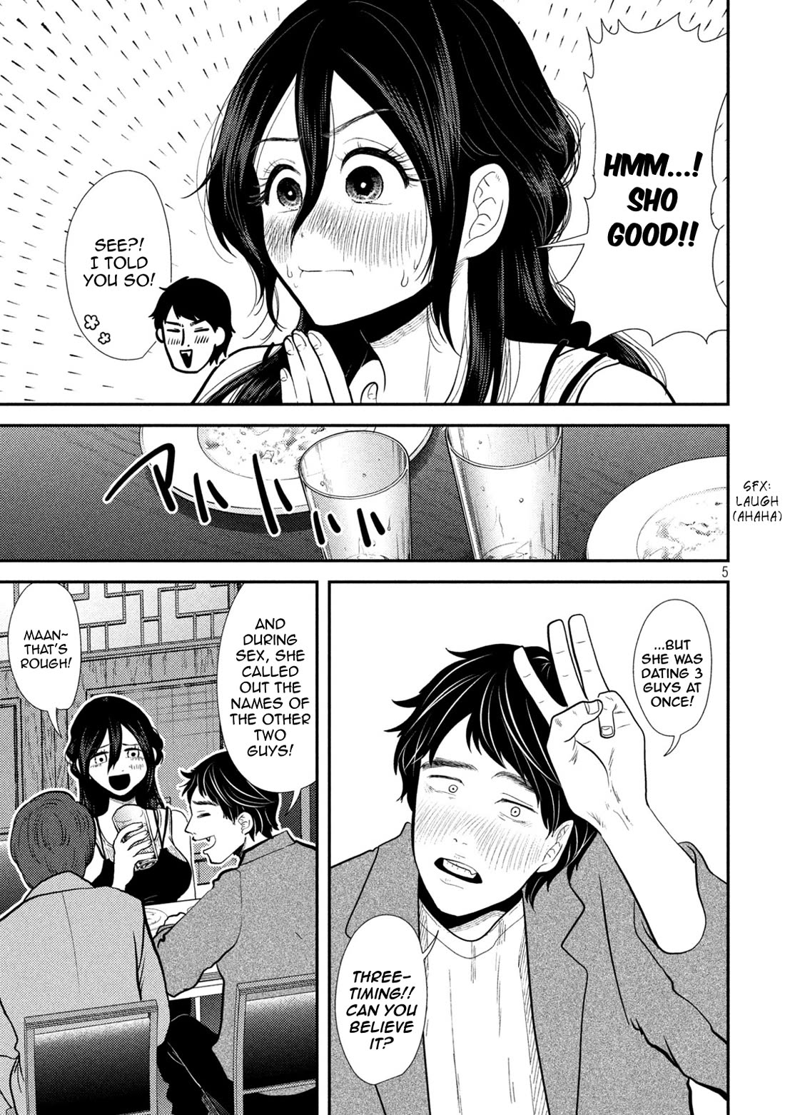 Heisei Remnant Soldier Sumire-chan Chapter 23 page 5 - Chapter 23: A Cheap Takeout Woman